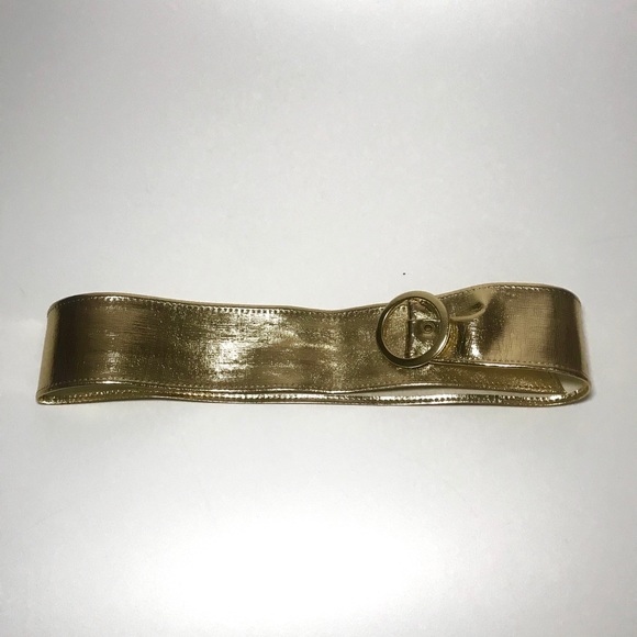 Metallic Gold Belt - Picture 3 of 3